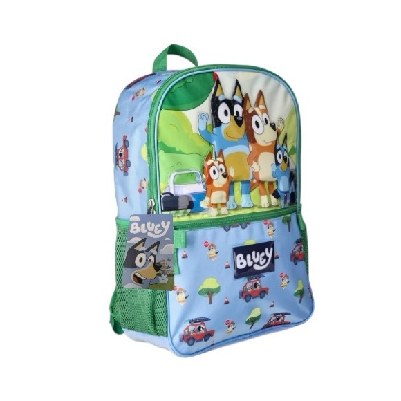 BBC Bluey Family Trip Backpack With Lunch Bag - Picture 7 of 10